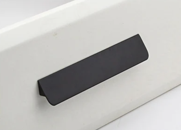 Handtag, Metallic, Svart "Estilo" 64, 96, 128, 160 och 192 mm