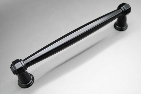 Handtag, Metall, Svart &ldquo;Nerja&rdquo; 128 mm