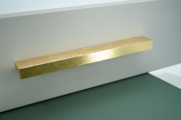 Handtag, Metall, Guld/M&auml;ssing &rdquo;Laredo Aurum&rdquo; 96&hellip;192 mm