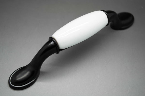 Handtag, Metall/Keramik &ldquo;Anjala&rdquo; &ndash; 96 mm