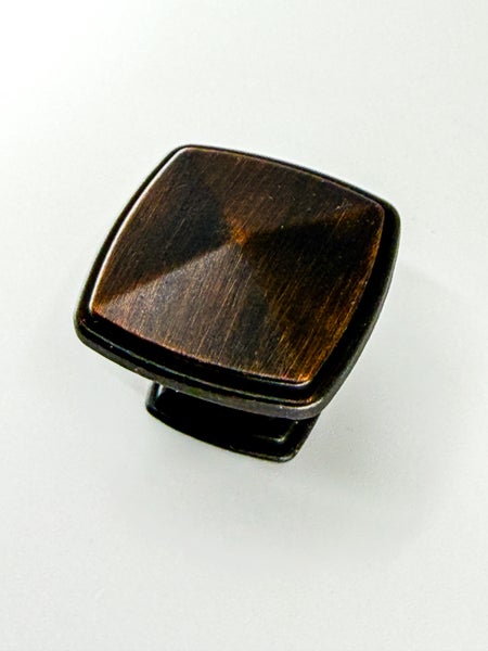 Handtag/Knopp, Metall, Svart &ldquo;Marbella Pirate&rdquo; 30 mm