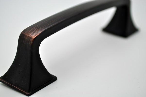 Handtag, Metall, Borstad &ldquo;Serrano&rdquo; 96 mm, 128 mm