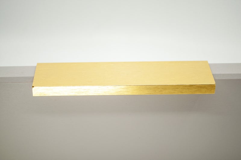 Piilovedin, Metallinen, Kulta/Messinki "Sencillo" 80...200mm