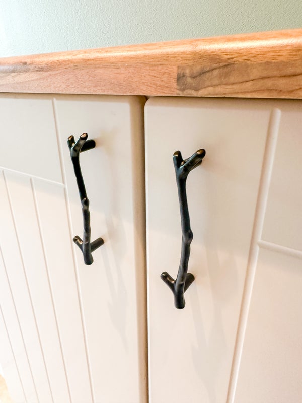 Vedin, Metallinen "Lappi" Musta, Nuppi, 96mm ja 128mm