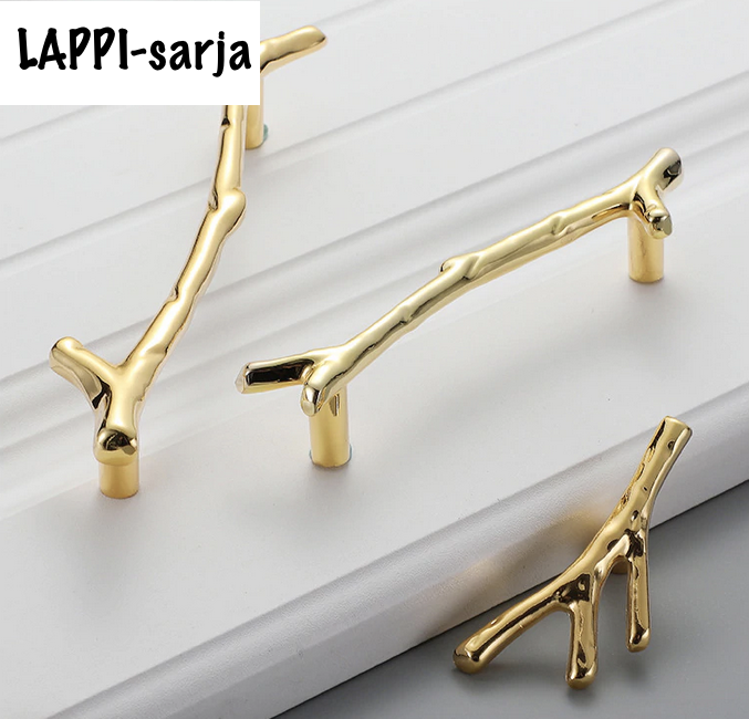 Vedin, Metallinen "Lappi" Kulta. Nuppi, 96mm ja 128mm