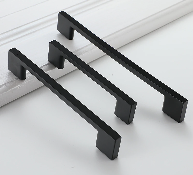 Vedin, Metallinen, Musta "Bergenfield" 96, 128, 160mm