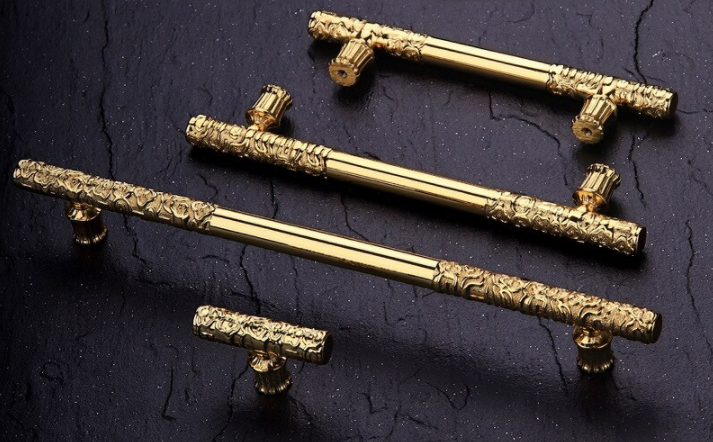 Vedin, Metallinen kulta "Targaryen Gold" nuppi, 96,..., 192mm