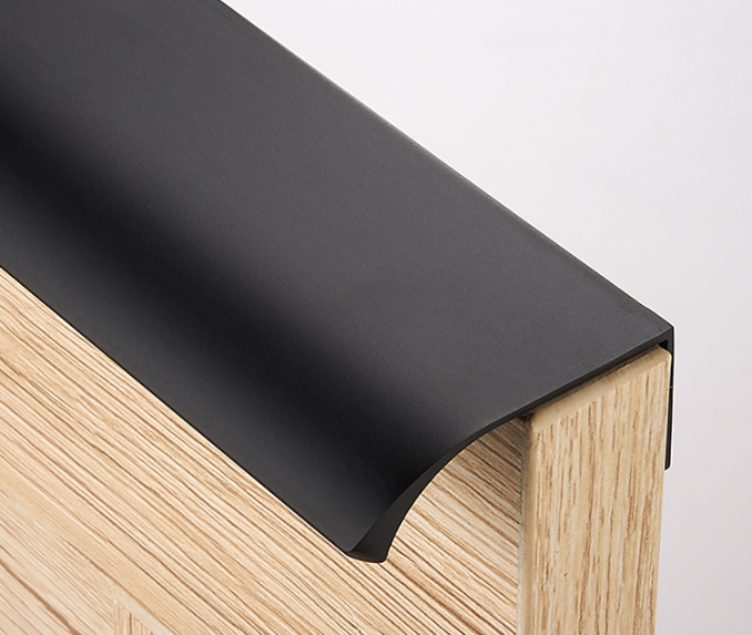 Piilovedin, Vedin, "Amplio", Metallinen, musta, 80, 120, 150, 200, 250,..,800mm