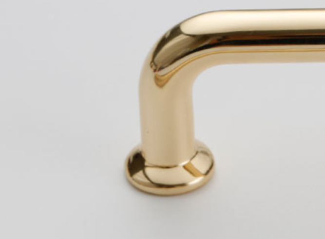 Vedin, Metallinen, alumiini, kiilt&auml;v&auml; "Cavallano" 96, 128, 192mm ja nuppi