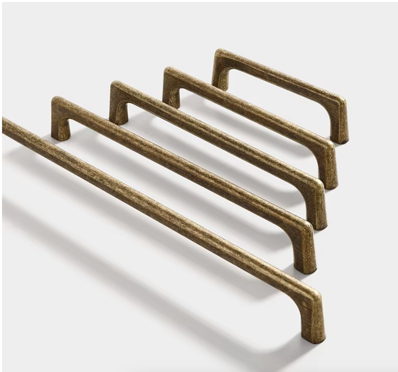 Vedin, Metallinen, Antiikki "Langham Antique" nuppi, 96...320mm